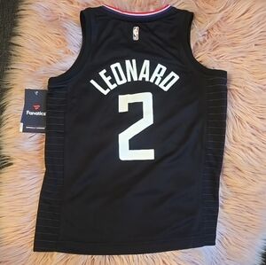 Black Leonard Basketball Jersey